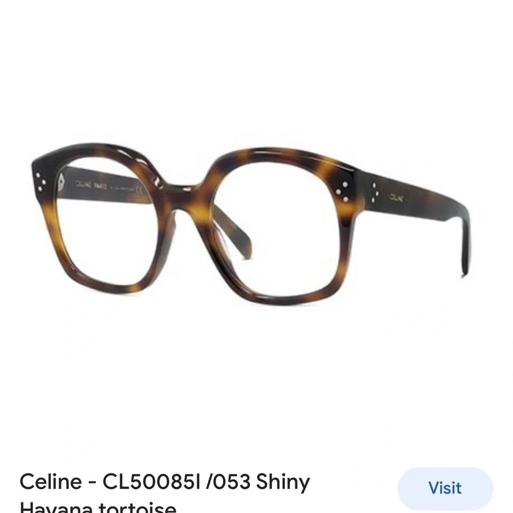Celine 500851 053 Havana / Tortoise prescription, glasses, NWOT. - Picture 5 of 13